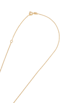 Melia Necklace, 18k Gold-Plated Brass & Crystals